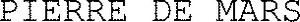 PIERRE DE MARS_logo