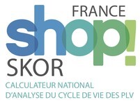 FRANCE shop ! SKOR CALCULATEUR NATIONAL D'ANALYSE DU CYCLE DE VIE DES PLV_logo