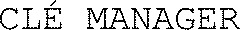 CLÉ MANAGER_logo