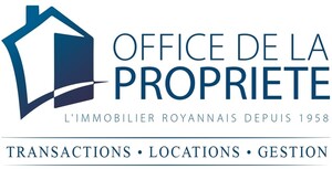 OFFICE DE LA PROPRIETE L'immobilier royannais depuis 1958 TRANSACTIONS . LOCATIONS . GESTION_logo