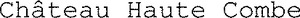 Château Haute Combe_logo