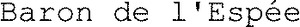 Baron de l'Espée_logo
