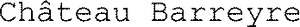 Château Barreyre_logo