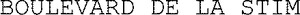 BOULEVARD DE LA STIM_logo