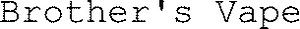 Brother's Vape_logo