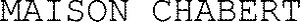 MAISON CHABERT_logo