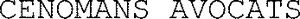 CENOMANS AVOCATS_logo