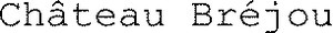 Château Bréjou_logo