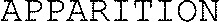 APPARITION_logo