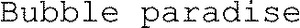Bubble paradise_logo