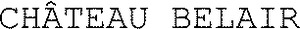 CHÂTEAU BELAIR_logo