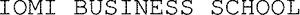 IOMI BUSINESS SCHOOL_logo