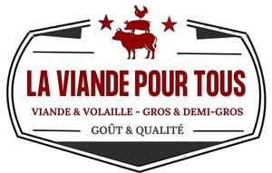 LA VIANDE POUR TOUS viande & volaille - gros & demi-gros GOÛT & QUALITÉ_logo